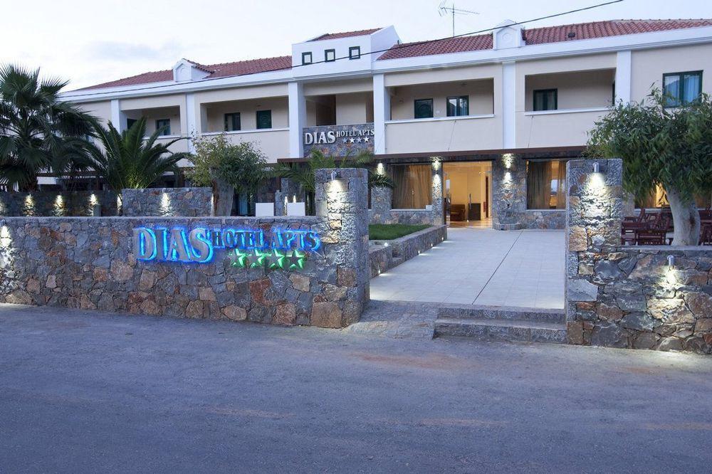 Dias Hotel & Apts Stalida Eksteriør bilde